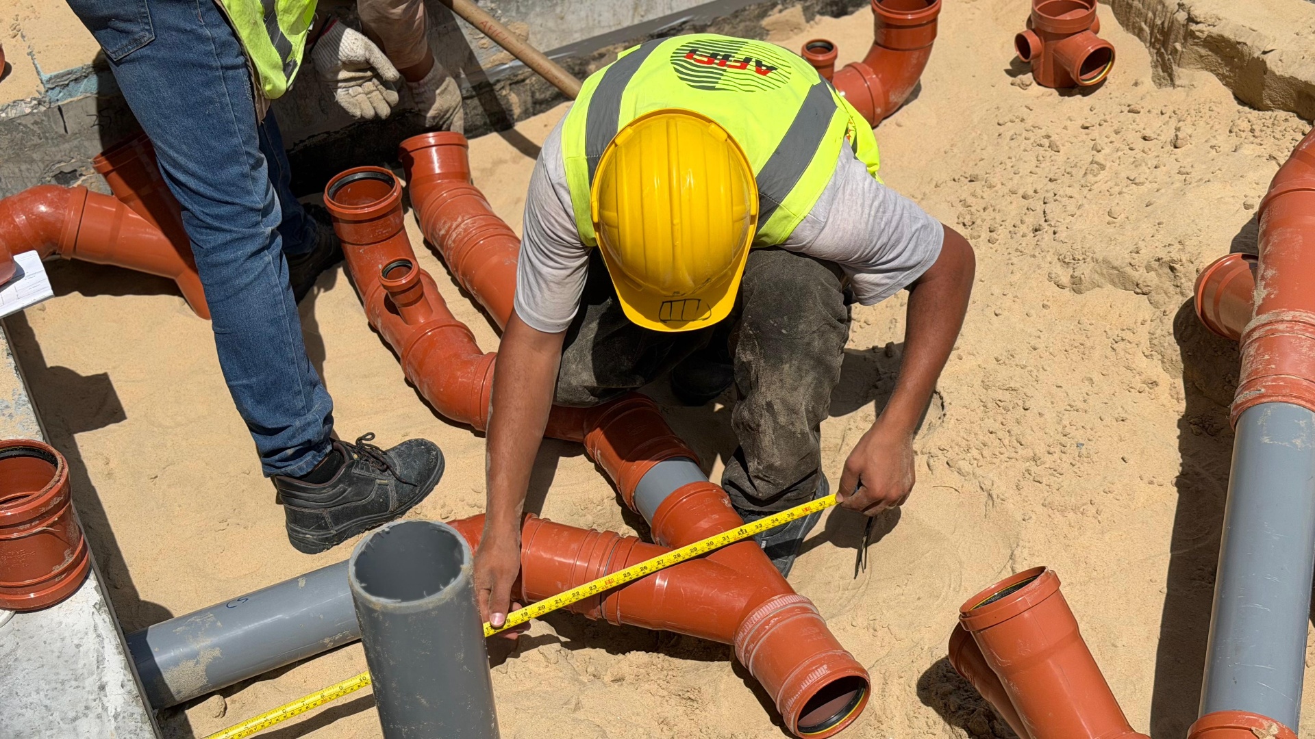 Underground Pipe Assembly